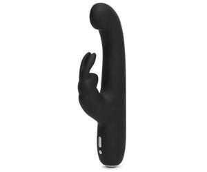 Happy Rabbit Happy Rabbit - Vibratore Rabbit Slimline Punto G - Nero