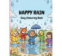 HAPPY RAIN EASY COLOURING BOOK