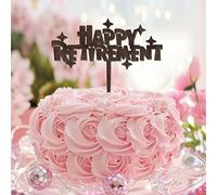 Happy Retirement Brown Wood Wedding Mr & Mrs Cake Toppers Personalizzare Country Bride and Groom Cake Toppers per fidanzamento Bride To Be Bomboniere Regali di nozze per coppia