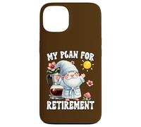 Happy Retirement Gnome Dad For Coffee Lover Finally Retired Custodia per iPhone 13