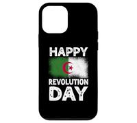 Happy Revolution Day Algeria Bandiera Indipendenza Algerina Custodia per iPhone 12 mini