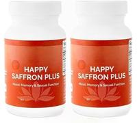Happy Saffron Plus, Supporto per la salute degli occhi, Aiuta le emozioni delle donne e degli uomini ,2pcs