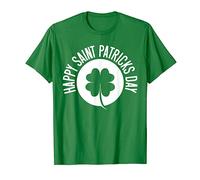 Happy Saint Patrick's Day Uomo Donna Bambini Ragazzo Ragazza Shamrock Maglietta