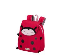 Happy Sammies Eco Zaino per bambini S 28,5 cm 7 L rosso (Ladybug Lally)