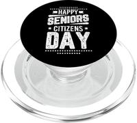 Happy Senior Citizens Day Funny Elder 70° compleanno grafica PopSockets PopGrip per MagSafe