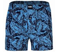 Happy Shorts Boxer da uomo americano boxer webboxer messicano cactus - messicano Cactus, Foglie allover, M