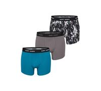 Happy Shorts Boxer grigio / petrolio / nero Uomo Happy Shorts L