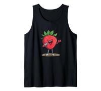 Happy Singing Berry Costume per gli appassionati di fragole e karaoke Canotta