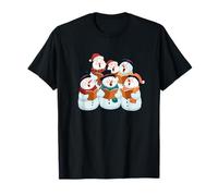 Happy Singing Snowmen Costume per Gli Amanti del Pupazzo di Neve Maglietta