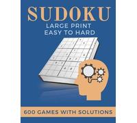 Happy Sketching Pu Sudoku Large Print Easy to Hard 600 games with s (Tascabile)
