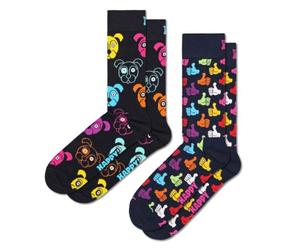 Happy Socks 2-pack Classic Dog Socks Calzini Unisex - Adulto (Pacco da 2)