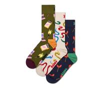 Happy Socks 3-Pack Happy Camper Socks Gift Set P000311