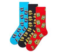 Happy Socks 3er Pacco Unisex Calzini - Regalo, Misti Colori