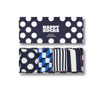 Happy Socks 4-Pack calzini Big Dot colorate e divertenti per uomo e donna regalo divertente e originale