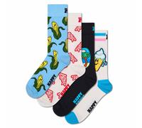 Happy Socks 4er Pacco Unisex Calzini - Scatola Regalo, Classiche, Misti Colori