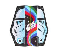 Happy Socks 6-Pack Star Wars, scatole regalo Morte Nera con calzini Dart Fener, Stormtrooper e C1-P8 per i grandi fan