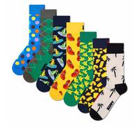 Happy Socks 7er Pacco Unisex Calzini - Scatola Regalo, Misti Colori