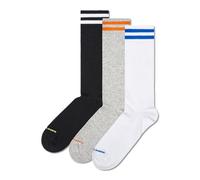 Happy Socks Athletic-Style Crew Socks Multicolored 3 Pack, 36-40