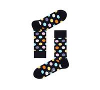 Happy Socks Black Cotton Sock - 41-46