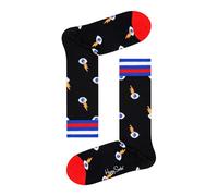 Happy Socks Black Cotton Socks - 36-40