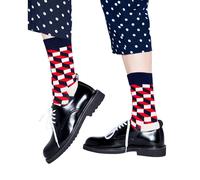 Happy Socks Blue Cotton Sock - 36-40