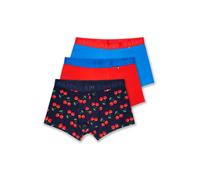 Happy Socks Boxer blu / verde / rosso sangue / bianco Uomo - Abbigliamento - Intimo - Mutande - Boxer attillati Happy Socks XL