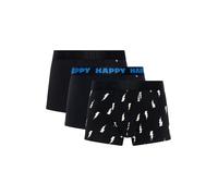 Happy Socks Boxer navy / nero / bianco Uomo - Abbigliamento - Intimo - Mutande - Boxer attillati Happy Socks M