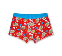 Happy Socks Boxer Parigamba 1-Pack Super Dad Cotone Uomo Rosso S