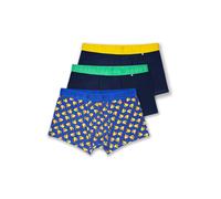 Happy Socks Boxer 'Rubber Duck' blu / marino / giallo / verde Uomo Happy Socks L