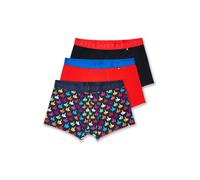 Happy Socks Boxer 'Thumbs Up' navy / blu chiaro / rosso / nero Uomo Happy Socks M