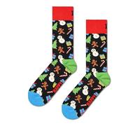 Happy Socks Bring It on Calzini, Nero, 42-46 Unisex-Adulto