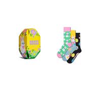 HAPPY SOCKS Calze da donna EASTER SOCKS confezione da 3 paia taglia 36-40 giallo giallo