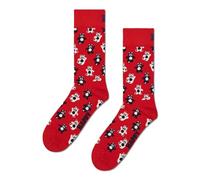 Happy Socks Calze Orsacchiotto Rosso, 41-46