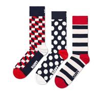 Happy Socks Calzino navy / rosso / bianco, Taglia 41-46