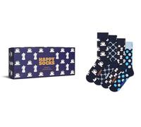 Happy Socks Calzini 4-Pack Coffee Gift Set Cotone Uomo Donna Blu navy 41-46