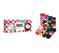 Happy Socks Calzini 4-Pack Food Gift Set Cotone Unisex Rosso 41-46