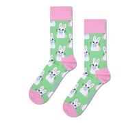 Happy Socks Calzini Bunny Cotone Uomo Donna Verde chiaro 41-46