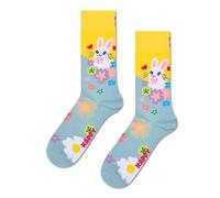 Happy Socks Calzini Bunny World Cotone Uomo Donna Blu 41-46