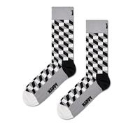 Happy Socks Filled Optic Sock Calzini, Multicolore, 7-11 Unisex