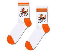Happy Socks Calzini Crew Bike Wolf Sneaker