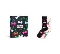 Happy Socks Calzini crew con motivo a ciliegie per uomo e donna, 36-40 e 41-46