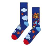 Happy Socks Calzini Crew Flying Super Dad