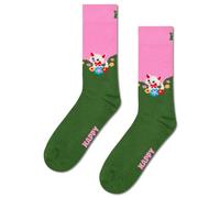 Happy Socks Calzini Crew Kitten And Flowers