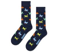 Happy Socks Kitten Love Sock, Blu, 41-46