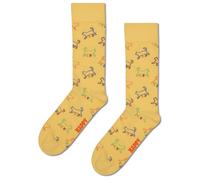 Happy Socks Calzini Crew Kitten Love Natural Dye