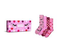 Happy Socks Calzini 4-Pack Pink Gift Set Cotone Unisex Rosa 36-40