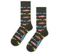 Happy Socks Calzini da auto a strisce, multicolore, 41-46