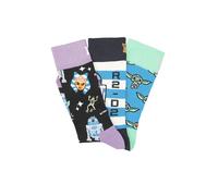 HAPPY SOCKS Calzini da uomo STAR WARS TEAM MANDO confezione da 3 blu blu