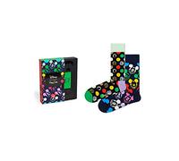 Happy Socks Calzini Disney x Pack-2 Confezione Regalo (36-40), Verde