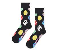Happy Socks Calzini Easter Egg Cotone Uomo Donna Nero 36-40